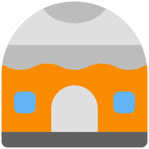 Yurt, building, architecture, tent, rural, house, home icon - Download on Iconfinder