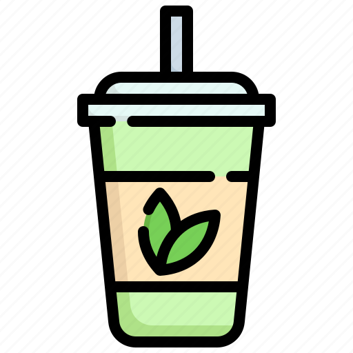 Matchagreentea, softdrink, drink, matcha, greentea icon - Download on Iconfinder