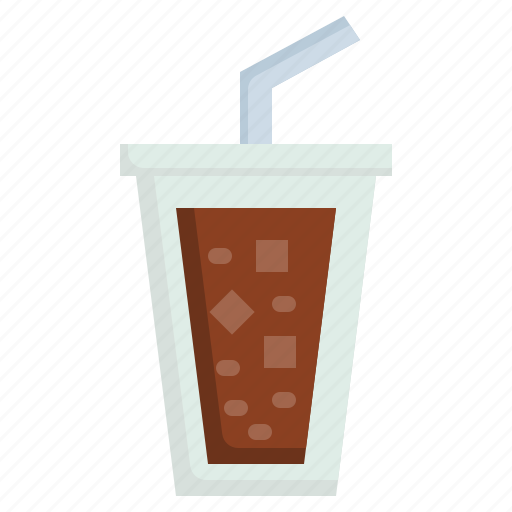 Icecoffee, softdrink, drink, ice, coffee icon - Download on Iconfinder