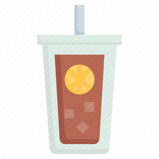 Orangeamericano, softdrink, drink, coffee icon - Download on Iconfinder