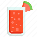watermelonjuice, softdrink, drink, watermelon, juice