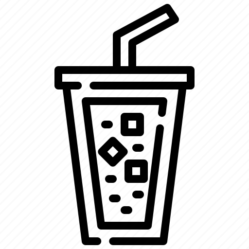 Icecoffee, softdrink, drink, ice, coffee icon - Download on Iconfinder
