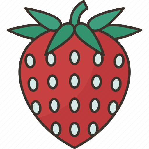 Strawberry, fruit, fresh, juicy, sweet icon - Download on Iconfinder