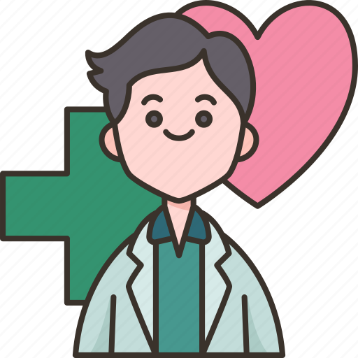 Doctor, cardiologist, heart, cardiac, specialist icon - Download on Iconfinder