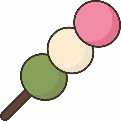 Dango, wagashi, meatball, stick, delicious icon - Download on Iconfinder