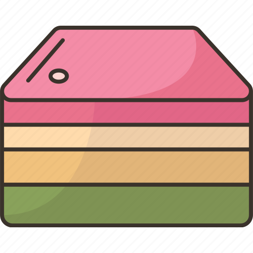 Hishimochi, stack, layers, jelly, dessert icon - Download on Iconfinder