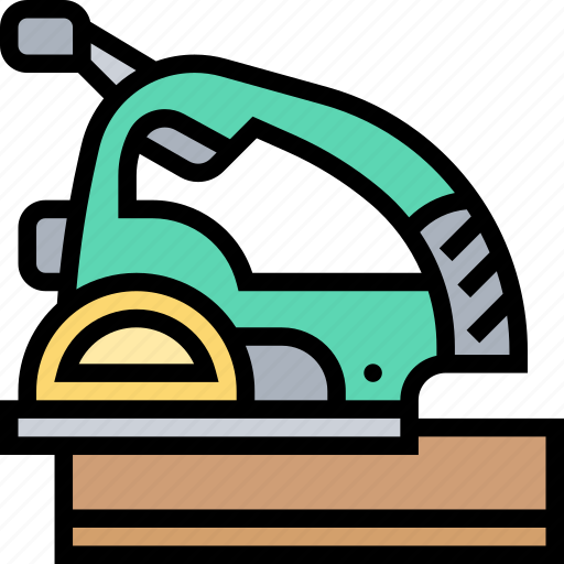 Saw, track, lumber, carpentry, machinery icon - Download on Iconfinder