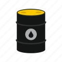 barrel, crude, gas, logo, oil, petroleum, power