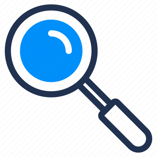 Magnifying glass, ui, zoom, search, look, magnifier, find icon - Download on Iconfinder