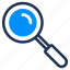 magnifying glass, ui, zoom, search, look, magnifier, find 