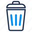 ui, trash can, junk, container, bin, full, empty 
