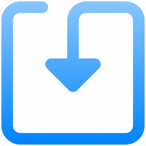 Save, download, arrow, inside, down, into, box icon - Download on Iconfinder