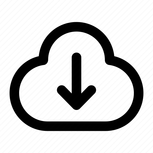 Cloud, storage, data, server, upload, down icon - Download on Iconfinder