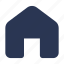 solid, home, menu, homepage, house, address, location icon, building 