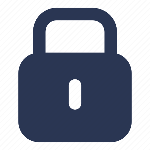 Solid, lock, password, security, padlock, secure icon, protection icon - Download on Iconfinder