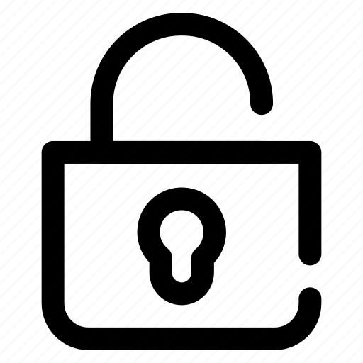 Basic, key, lock, password, security, ui, unlock icon - Download on Iconfinder