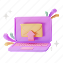 email, upload, send, newsletter, website, modern, paper, web, document 
