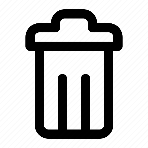 Bin, delete, junk, trash icon - Download on Iconfinder