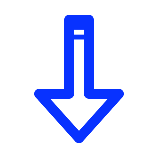 Arrow, bottom, direction, down, navigation icon - Free download