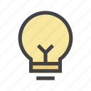 bulb, business, idea, interface, lamp, light, user