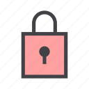 interface, lock, locked, padlock, password, secure, security