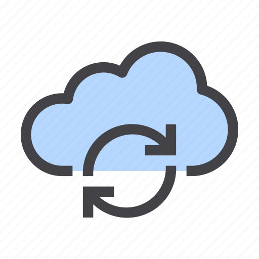Backup, cloud, data, refresh, reload, storage, weather icon - Download on Iconfinder