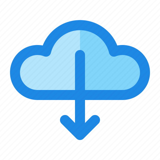 Arrow, cloud, download, network icon - Download on Iconfinder