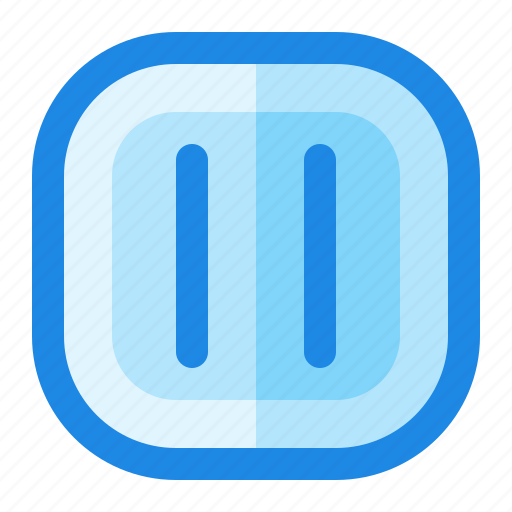 Break, contol, media, music, pause icon - Download on Iconfinder