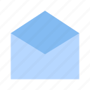 communication, email, envelope, interface, mail, messages, open