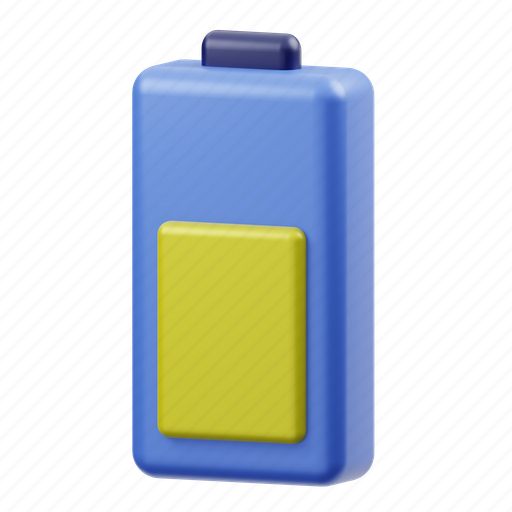 Battery, power 3D illustration - Download on Iconfinder