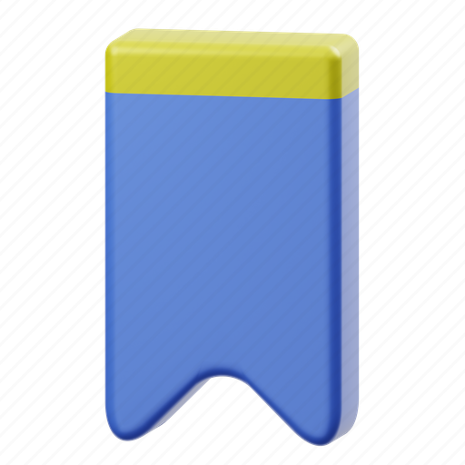 Bookmark, favorite 3D illustration - Download on Iconfinder