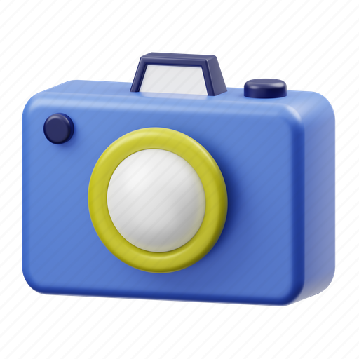 Camera, photography 3D illustration - Download on Iconfinder
