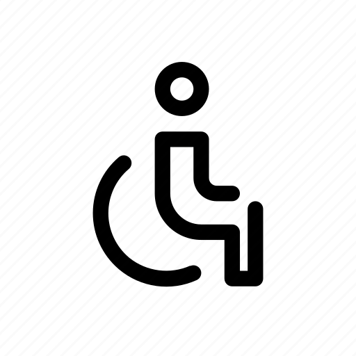 Access, accessible, man, person, public, society, user icon - Download on Iconfinder