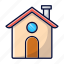 building, home, home button, house 