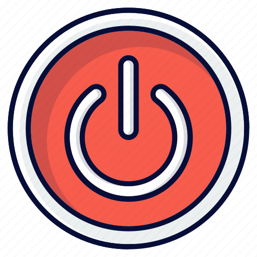 On, power, power button, button, off icon - Download on Iconfinder