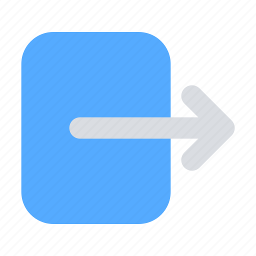 Logout, door, out, exit icon - Download on Iconfinder