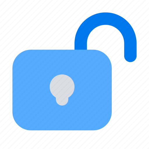 Unlock, open, unsafe, unlocked, opened icon - Download on Iconfinder