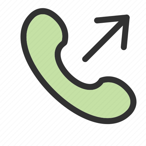 Call, outgoing, telephone icon - Download on Iconfinder