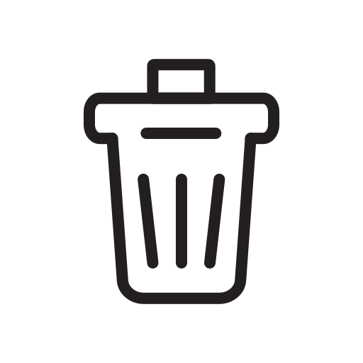 Trash can, trash, garbage, bin, delete, remove, recycle icon - Free download