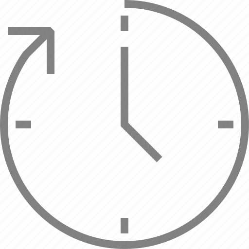 Clockwise, clock, history, time, timer, watch icon - Download on Iconfinder