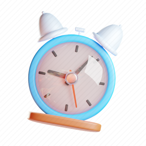 Clock, hour, schedule, timer, date, alarm, watch 3D illustration - Download on Iconfinder