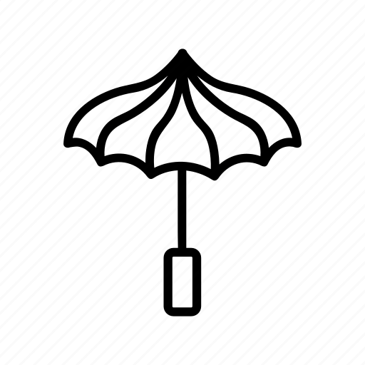 Broken, closed, opened, outdoor, outline, protect, umbrella icon - Download on Iconfinder