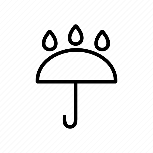 Broken, closed, opened, outline, protect, rain, umbrella icon - Download on Iconfinder