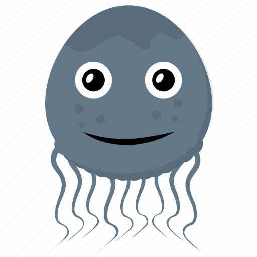 Fish, jellyfish, marine creature, sea animal, sea life icon - Download on Iconfinder