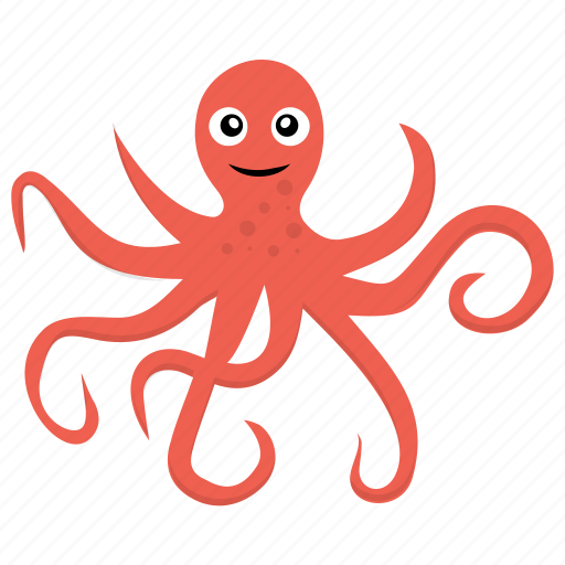 Octopus, tentacle, marine, underwater, animal icon - Download on Iconfinder