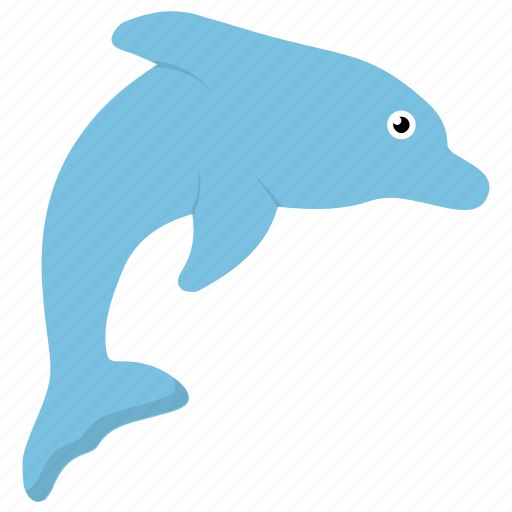 Dolphin, fish, mammal, marine animal, sea life icon - Download on Iconfinder