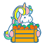 unicorn, food, animal, horse, fairy tale, magic, gardening, vegetable, carrots 