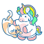 unicorn, random, animal, horse, fairy tale, magic, cat, friend, pet 