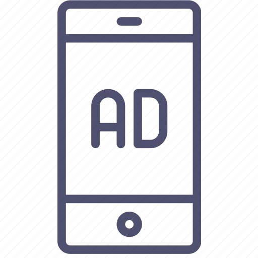 Advertisement, mobile, sponsor icon - Download on Iconfinder