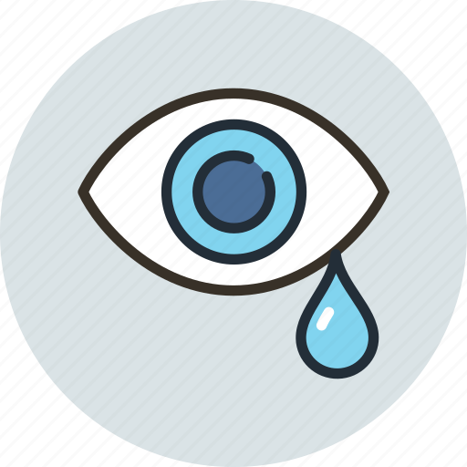 Drops, eye, pain, sadness, tears icon - Download on Iconfinder